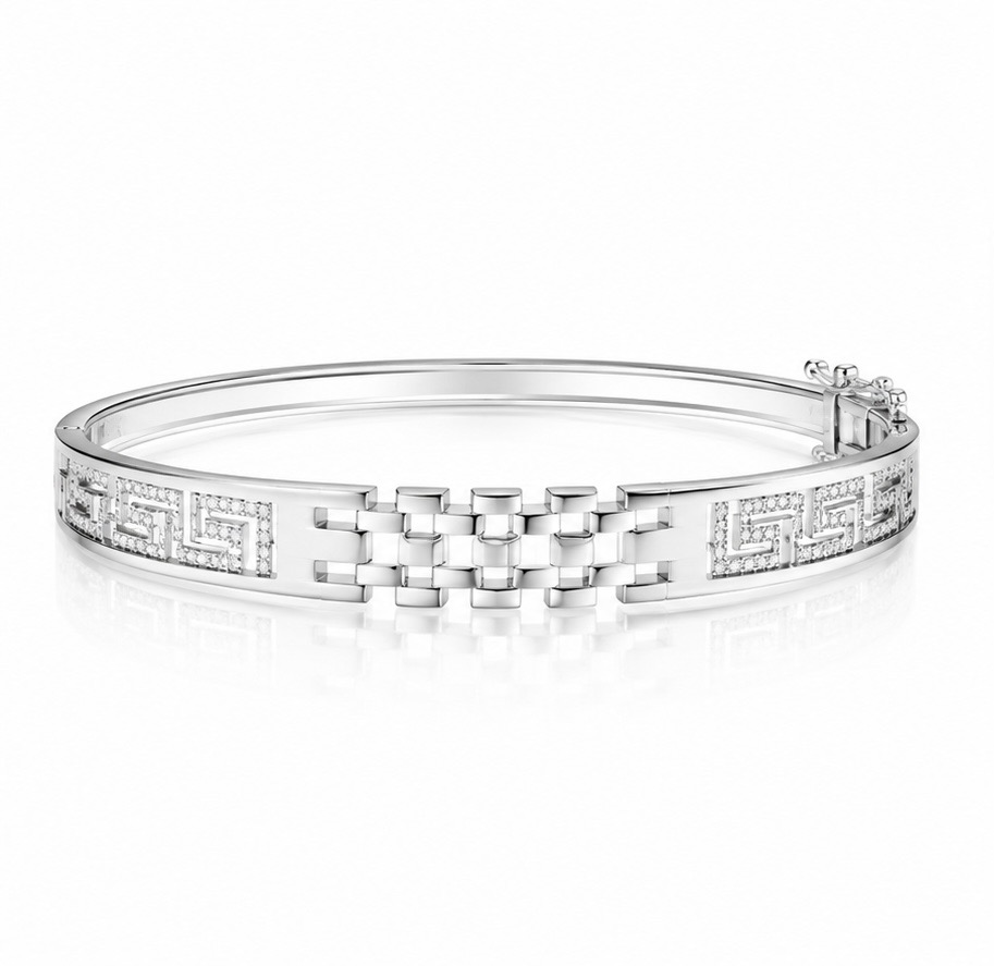 Designer Silver Bracelet Kada for Women | 925 Sterling Silver KADA067
